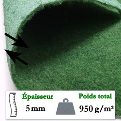moquette gazon grande largeur verte