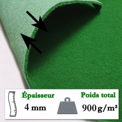 tapis en gazon synthétique en grande largeur