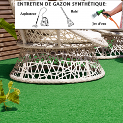 comment poser du gazon synthétique