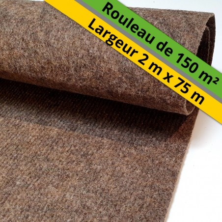 moquette marron intérieur et extérieur pas cher