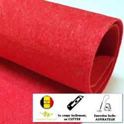 moquette de cérémonie rouge