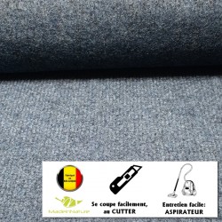 moquette fine pas chère bleu marine