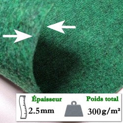 moquette fine pas chère vert foncé
