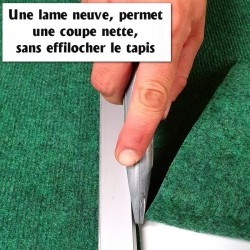 moquette 1 er prix vert foncé, en grande largeur