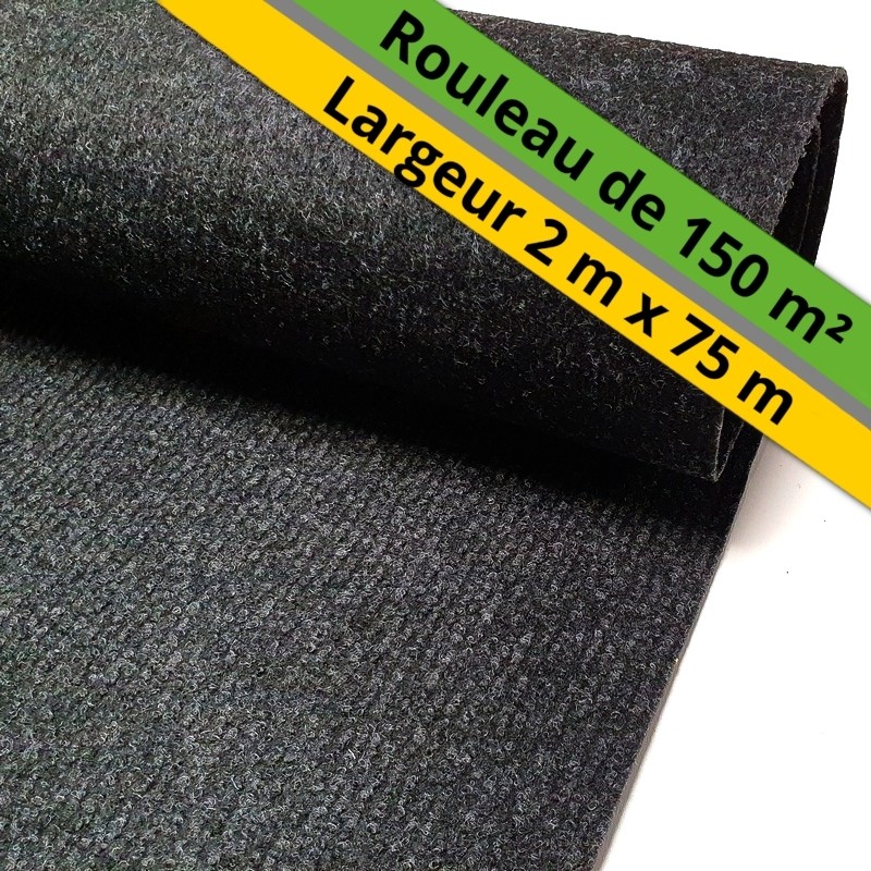 moquette pas chère intérieure et occasionnelle extérieur noire