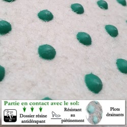 moquette événementiel blanche