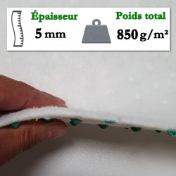 tapis de cérémonie épais blanc