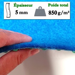 moquette pour stand exposition grande largeur