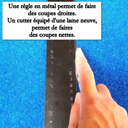 couper de la moquette en rouleau événementielle