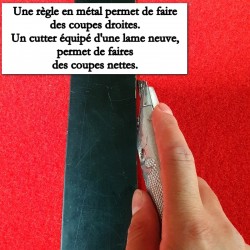 couper de la moquette en rouleau événementielle