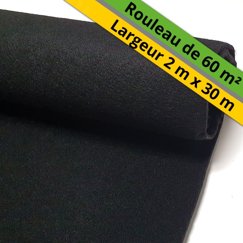 tapis de cérémonie et mariage chic noir