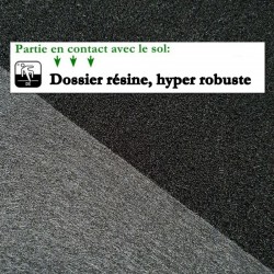 moquette pour stand exposition grande largeur noir