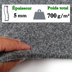 tapis pour cérémonie gris grande largeur