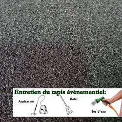 moquette événementielle pas chère noire
