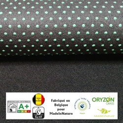 moquette rouleau en grande largeur noir