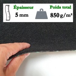 tapis de cérémonie épais noir