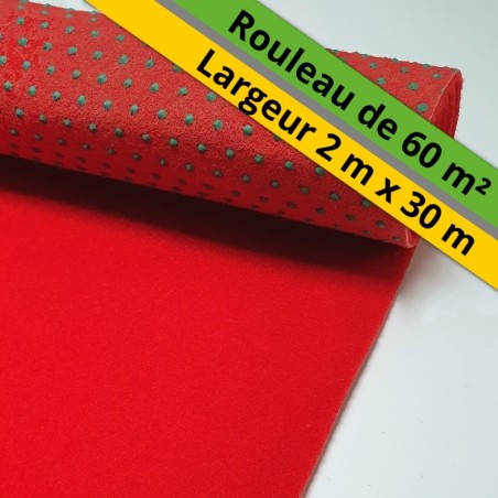 tapis de cérémonie grande largeur rouge