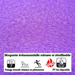 rouleau de tapis événementiel en grande largeur