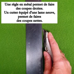 comment couper de la moquette événementielle