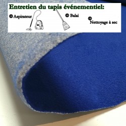 rouleau de moquette stand exposition en grande largeur