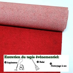 moquette stand rouge