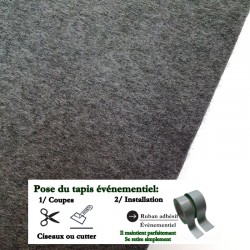 pose moquette événementielle