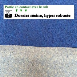 comment poser du tapis événementiel bleu