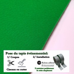 moquette pas cher 4 m pour stand exposition