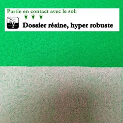 rouleau de tapis événementiel vert