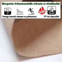 moquette en rouleau pas cher pour défilé et gala