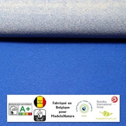 pose de moquette événementielle bleu