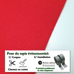 tapis rouge pour événement