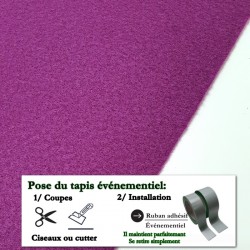 moquette en rouleau pas cher pour événementiel