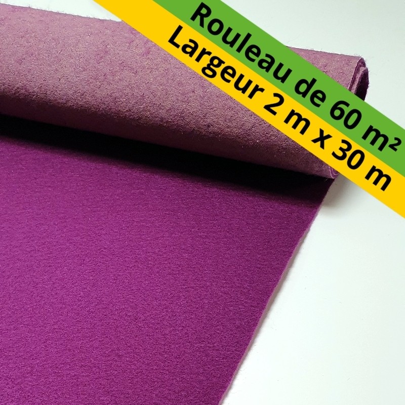 moquette événementielle en grande largeur magenta