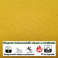 tapis d'église jaune pas cher