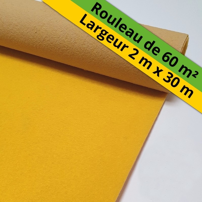 rouleau de tapis événement jaune