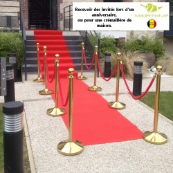 tapis rouge accueil