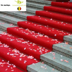 tapis de cérémonie personnalisé