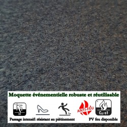 tapis de cérémonie bleu marine