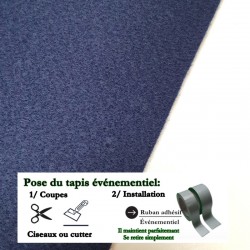 moquette la moins chère pour un stand exposition