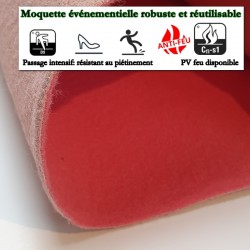 moquette extérieur grande largeur événement