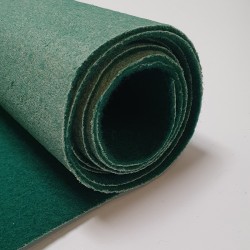 moquette de luxe vert bouteille stand