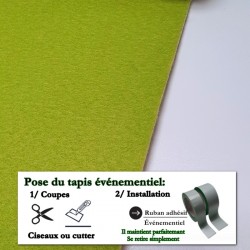 moquette événementielle grande largeur