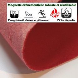 tapis pour événement mariage personnalisé