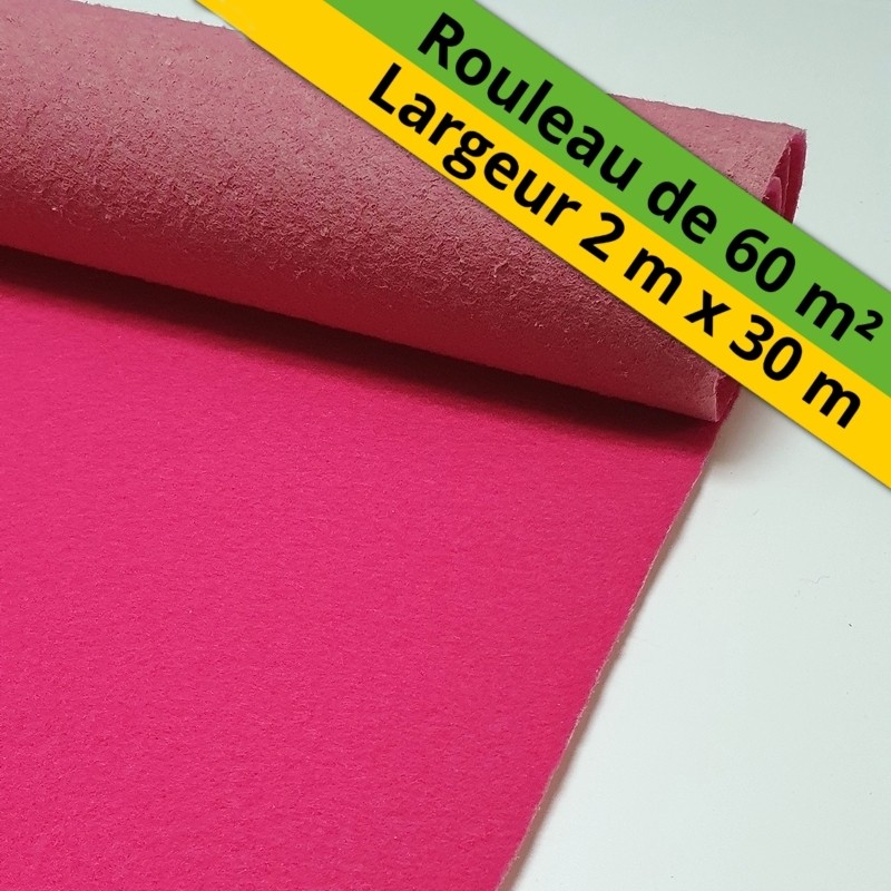 tapis de cérémonie rose fuchsia
