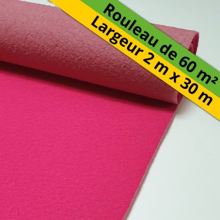 tapis de cérémonie rose fuchsia