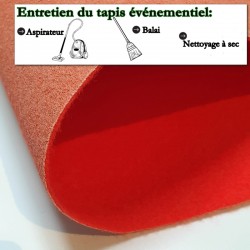 moquette de stand expo rouge pas chère