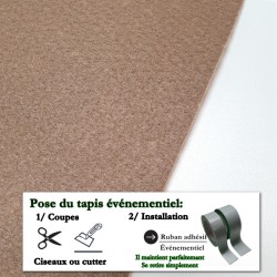 tapis de cérémonie et mariage personnalisé