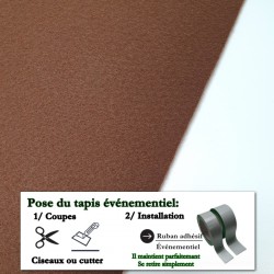 tapis de stand expo en grande largeur