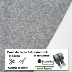 moquette la moins chère pour un événement